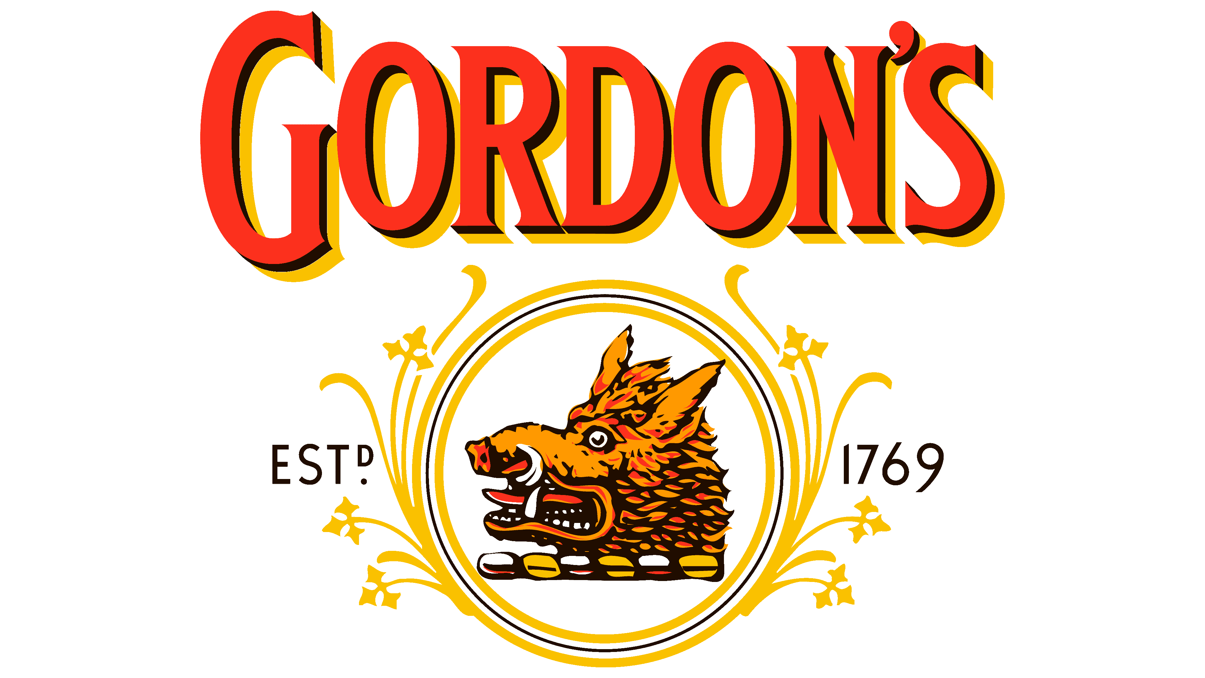 Gordon's Gin boars head logo